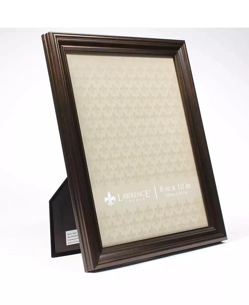 Lawrence Frames Classic Detailed Oil Rubbed Bronze Picture Frame - 8" x 10" 2