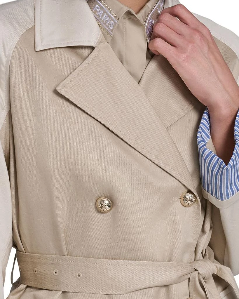 Karl Lagerfeld Paris Trench Coat 5