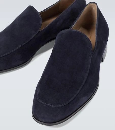 Gianvito Rossi Marcello suede loafers 3