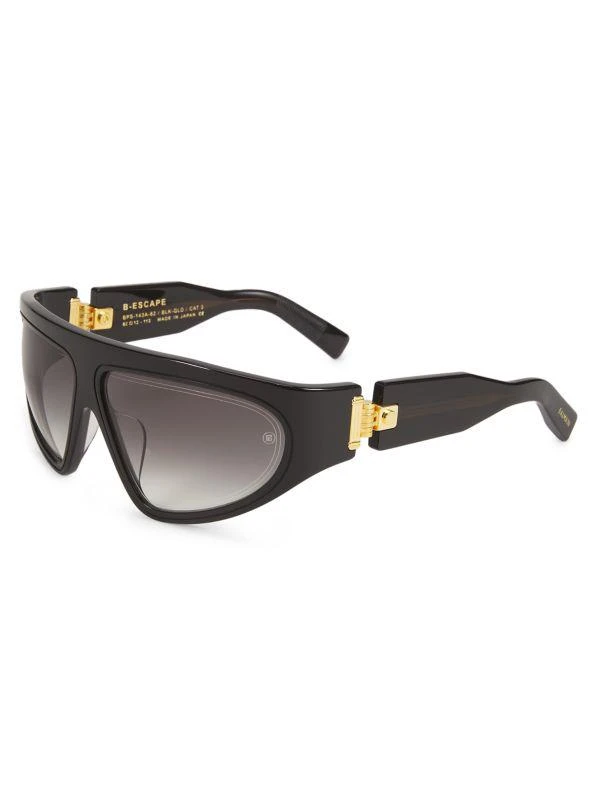 Balmain ​62MM Gradient Aviator Sunglasses 2