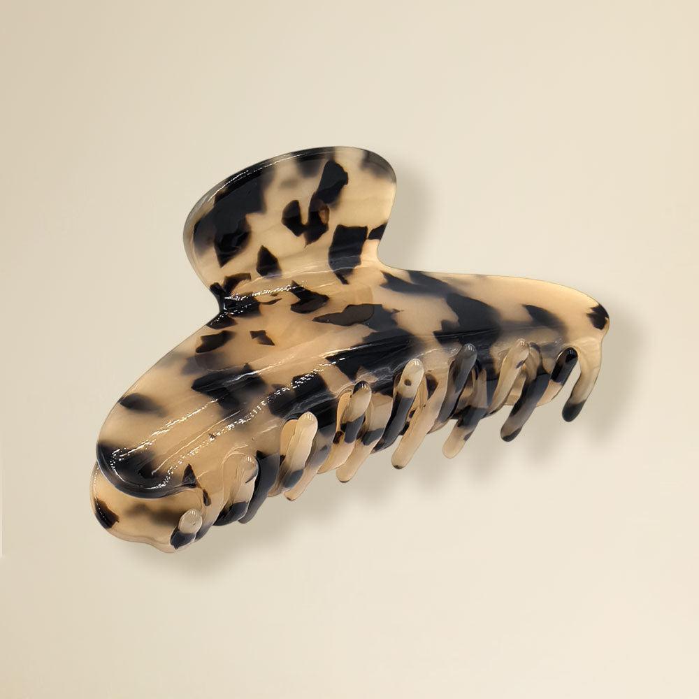Sophie Buhai Brown Small Fan Shell Claw Hair Clip - Fashion