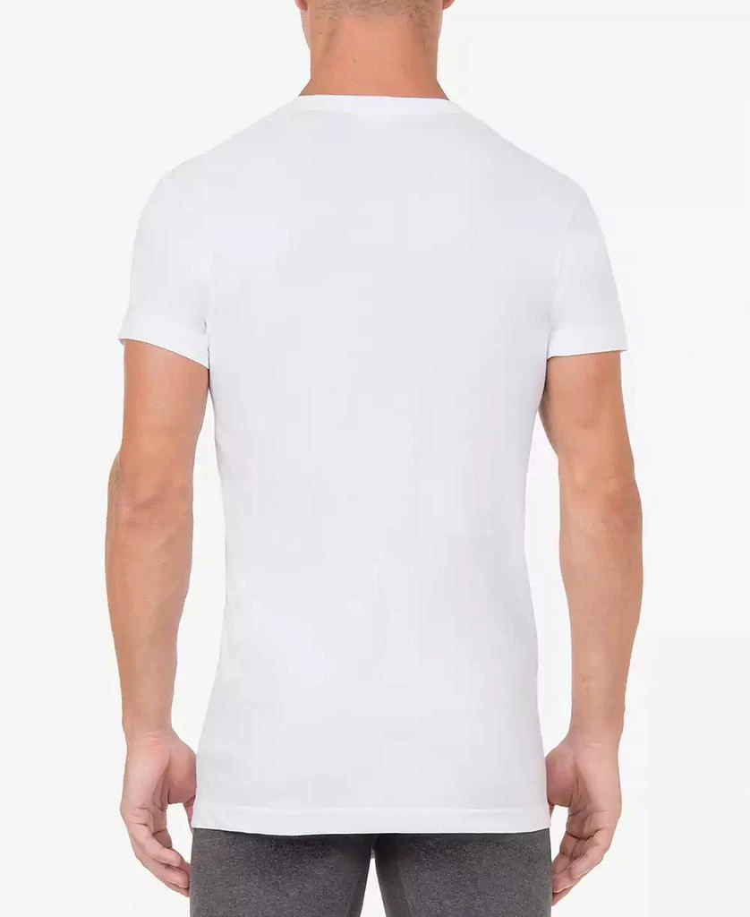 2(x)ist Men's Slim-Fit Deep V-Neck 3 Pack Undershirt 4