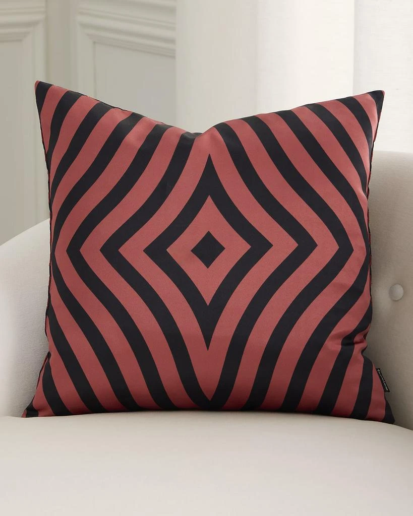 Christian Lacroix Mila Embroidered Pillow, 20" Square 2