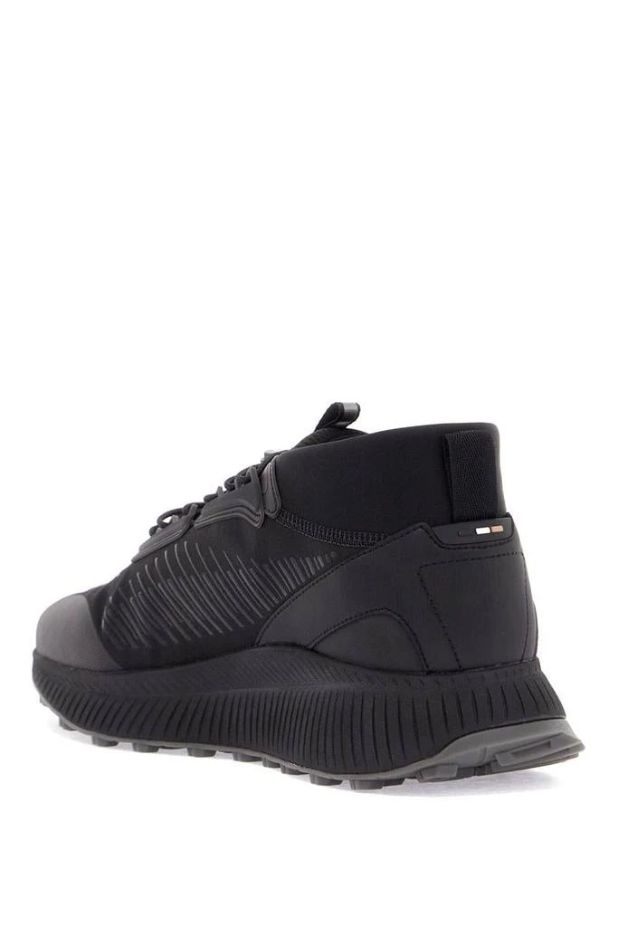 Hugo Boss black gore-tex waterproof sneakers with non-slip sole 3