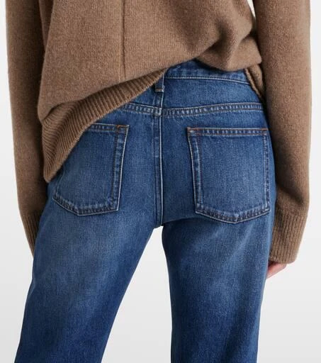 The Row Riaco mid-rise straight jeans 6
