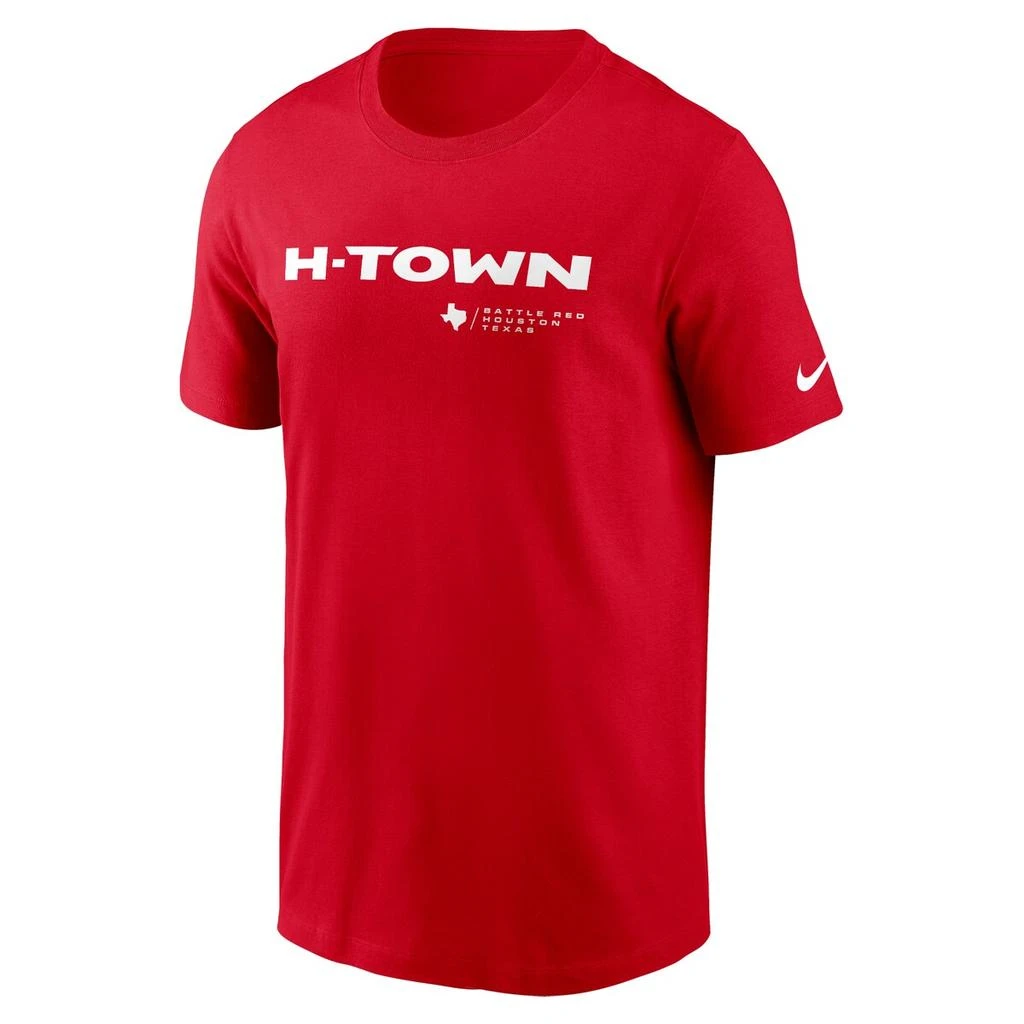 NIKE Nike Texans H-Town Wordmark T-Shirt - Men's 1