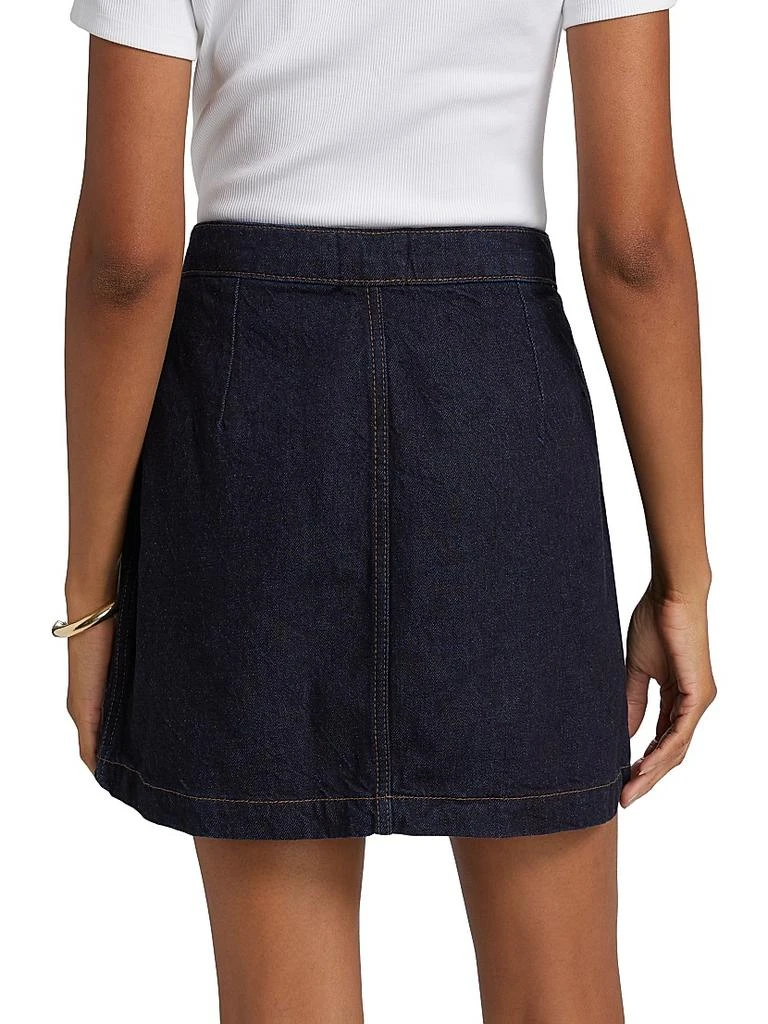 Reformation Amara High-Rise Denim Miniskirt 5
