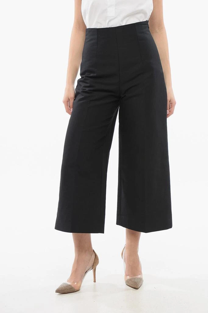 Marni Marni Cady Cotton Cropped Pants 1