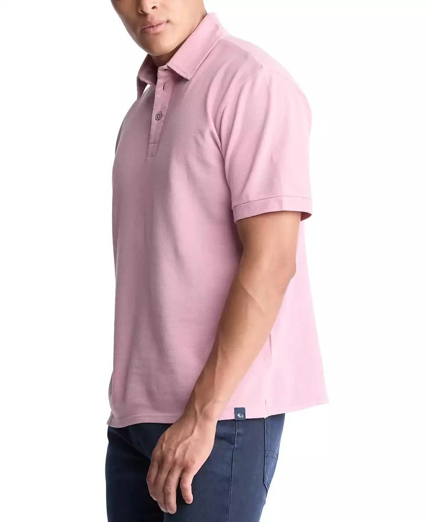 BUFFALO David Bitton Men's Kabold Cotton Washed Polo Shirt 3