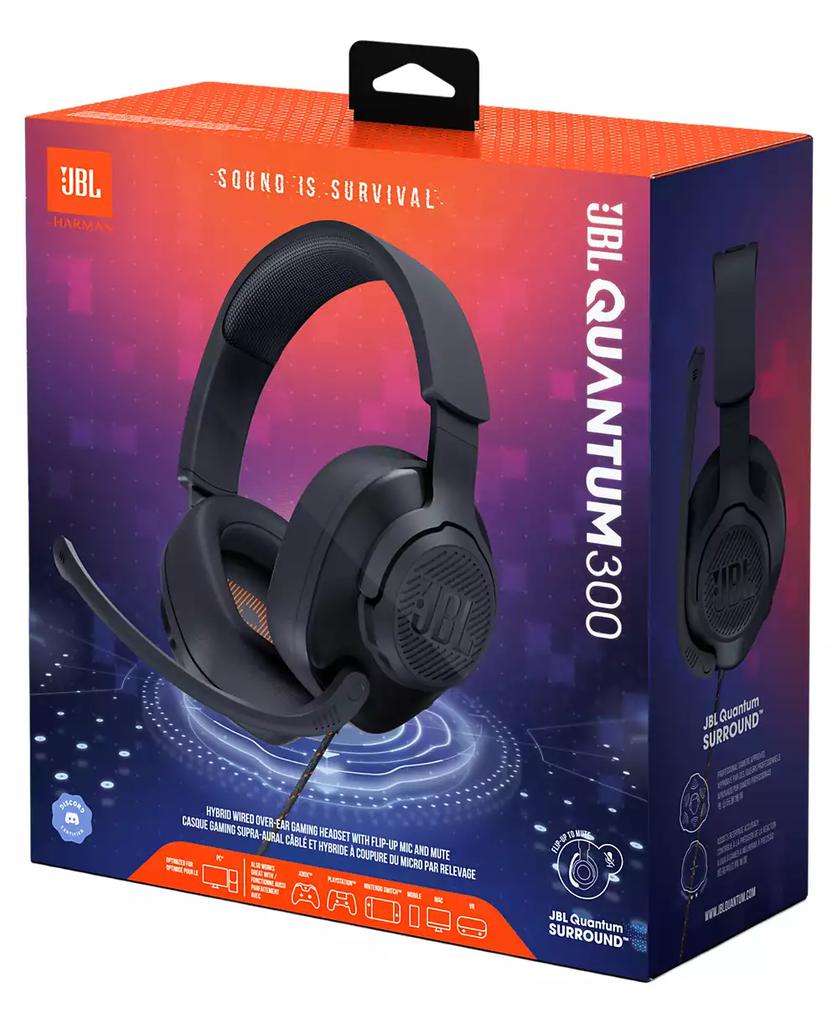 JBL Quantum 300 Wired Over Ear Gaming Headset