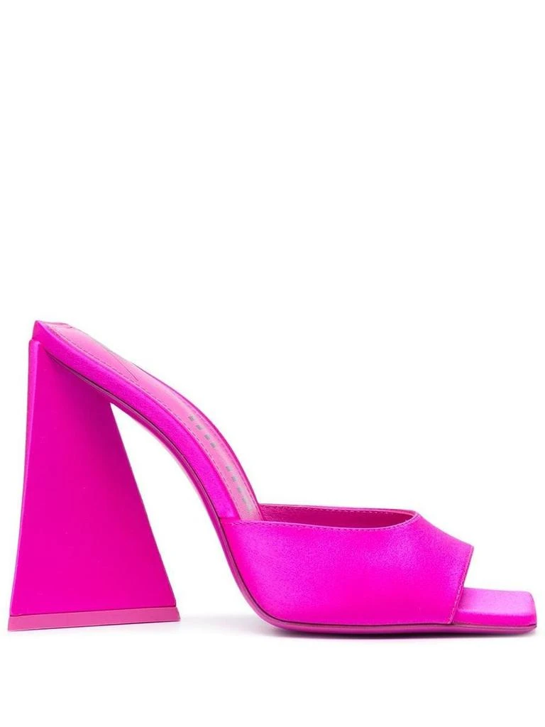 The Attico The Attico Devon Satin Mules 1