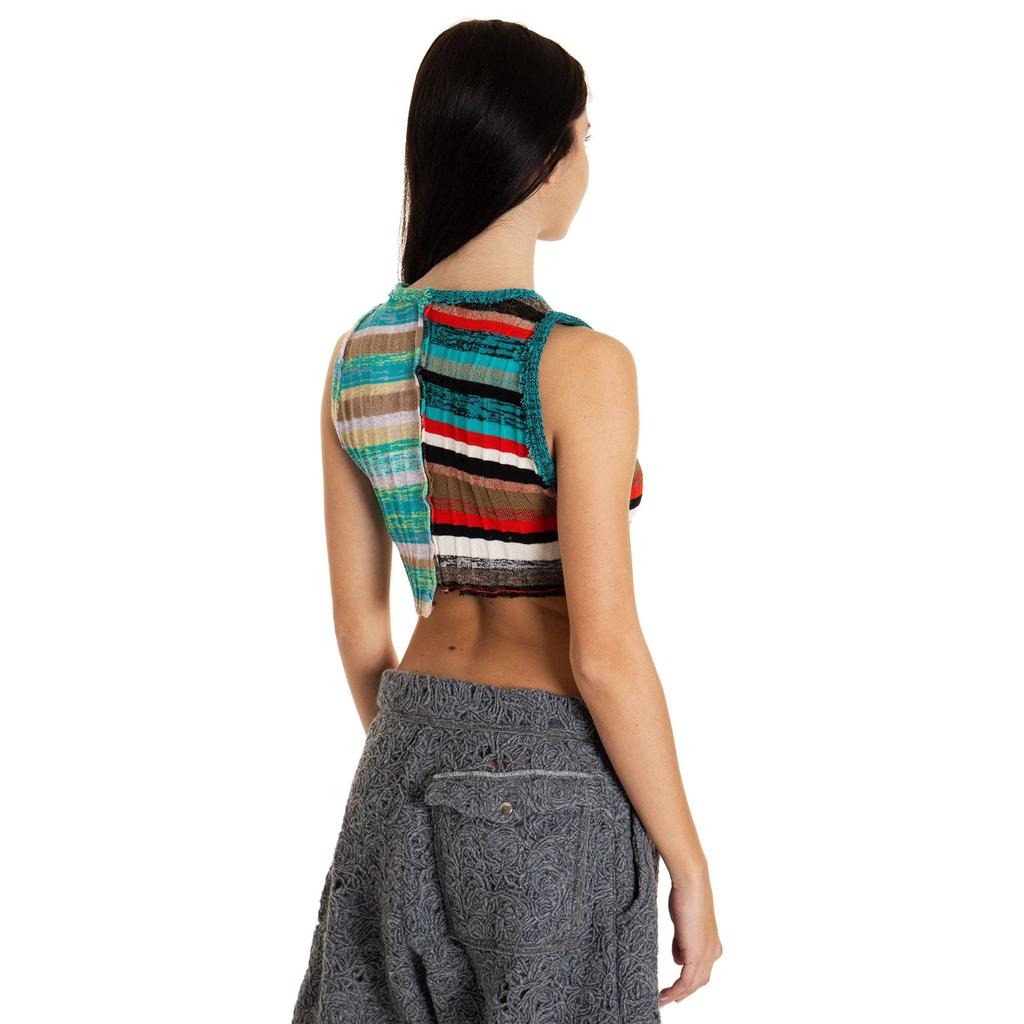 Vitelli Cosmic patchwork crop top