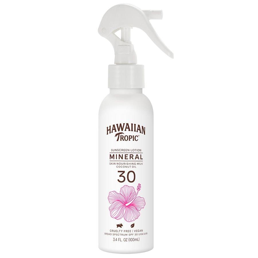 Hawaiian Tropic Mineral Sunscreen Skin Nourishing Milk Spray SPF 30