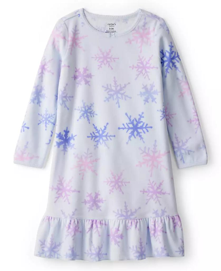 Carter's Toddler Girls Long Sleeve Pajama Gown