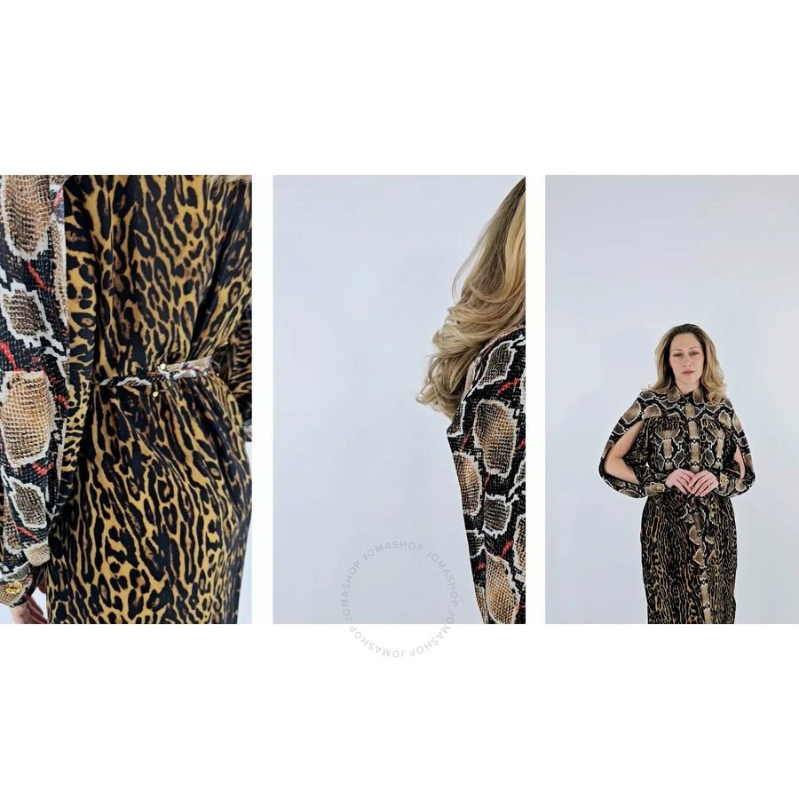 Burberry Ladies Animal Print Shirt-style Dress 1