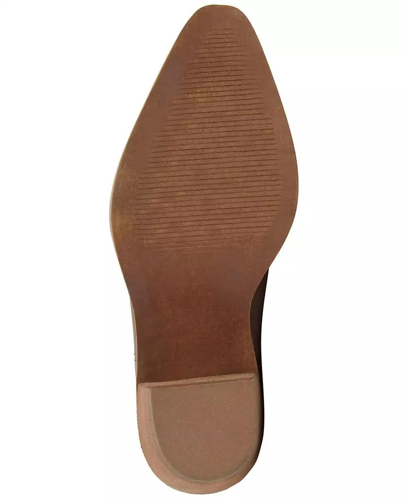 Lucky Brand Women's Aryleis Block-Heel Ankle Cowboy Booties