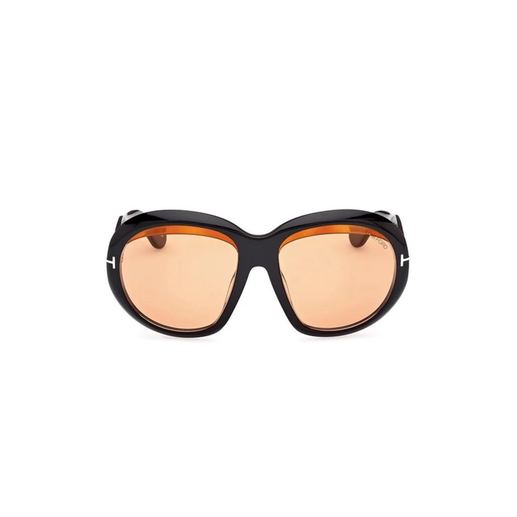 Tom Ford Angellica FT1193 01E Butterfly Sunglasses - Black / Brown Shop Tom Ford ANGELLICA FT1193 01E on Sale at BeyondStyle  main image 2