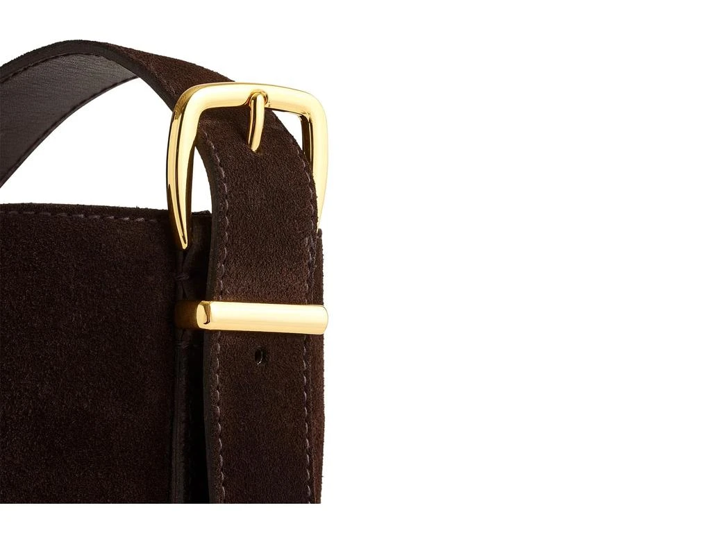 Madewell The Essential Bucket Tote in Suede 3