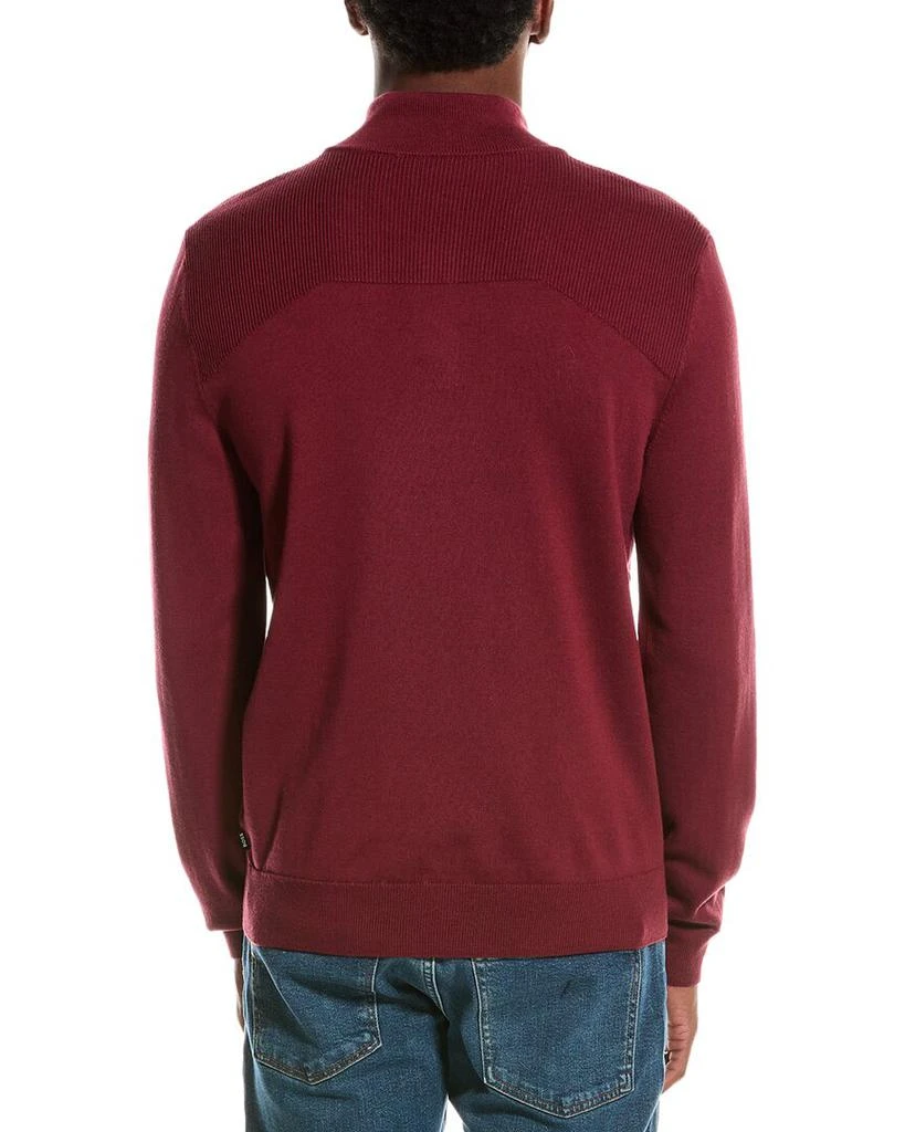 Hugo Boss Maretto Wool-Blend Mock Neck Sweater 2