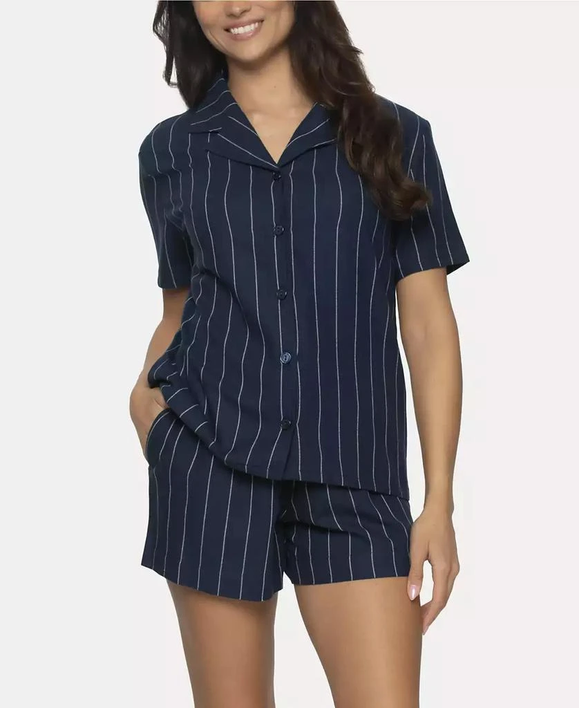 Felina Women's Mirielle 2 Pc. Shorts Pajama Set 1