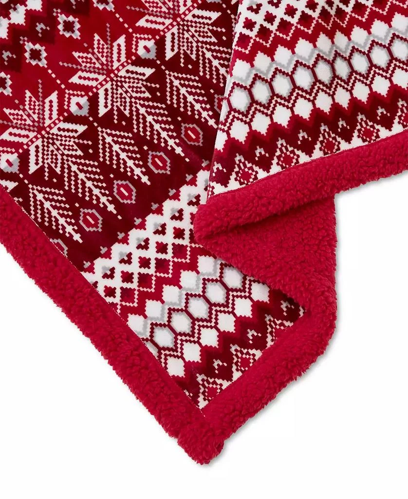 Martha Stewart Cozy Plush Throw, 50" x 60", Exclusively at Macy’s 4