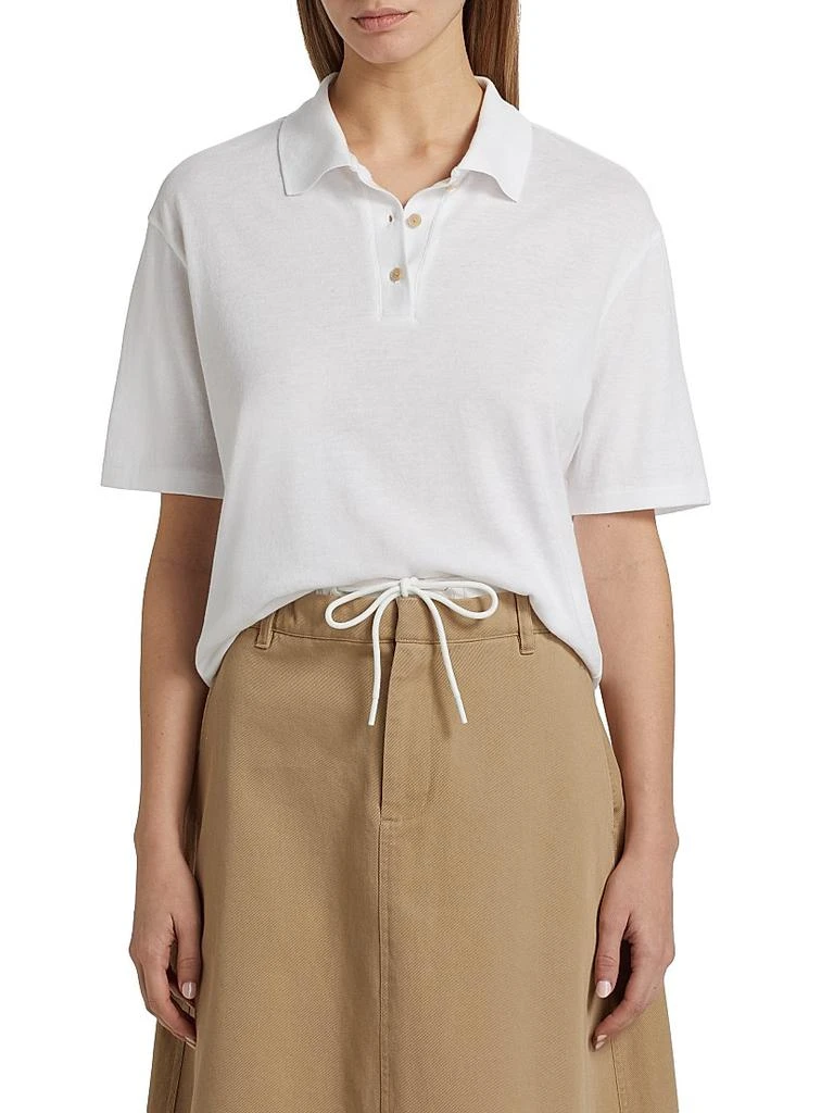 Vince Easy Cotton Polo Shirt 3