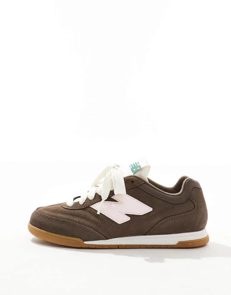 New Balance New Balance RC42 trainers in brown and pink with gumsole - exclusive to ASOS 2