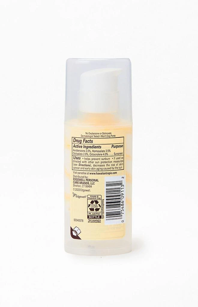 Hawaiian Tropic Weightless Hydration Face Lotion SPF 30 3