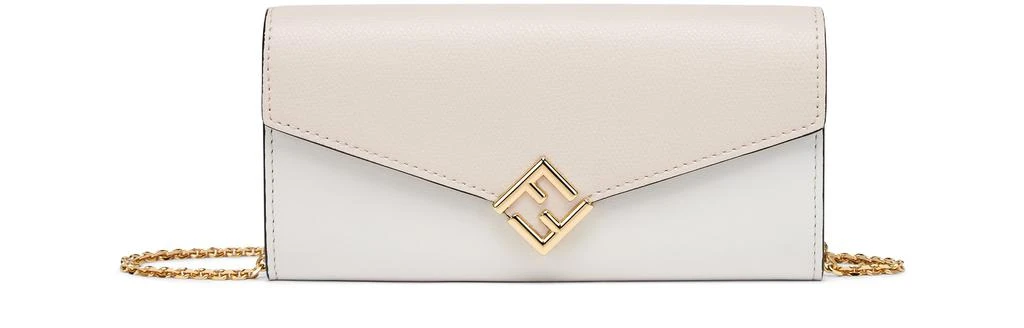 Fendi FF Diamonds Continental With Chain 2