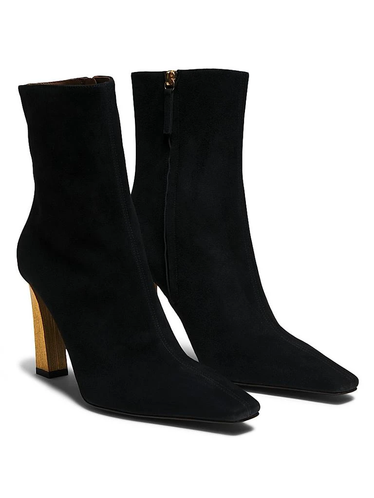 Giuseppe Zanotti Metallic Heel 90MM Booties 2