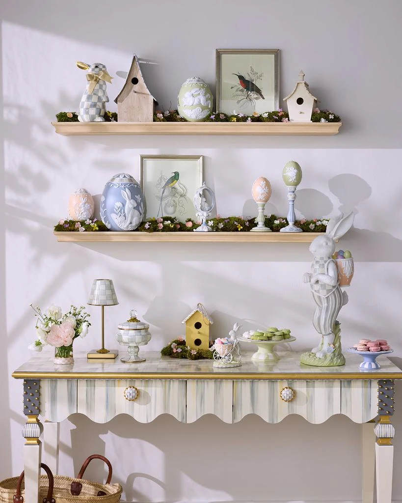 MacKenzie-Childs Cameo Bunny with Cart 3