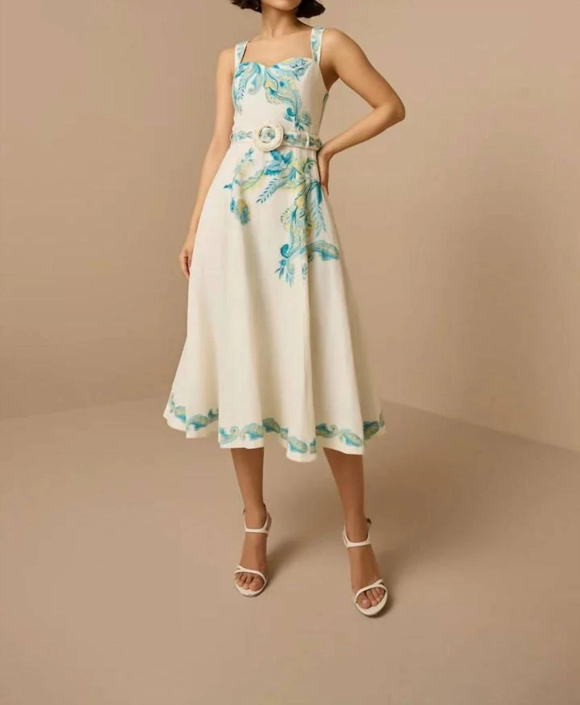 white christmas dresses Rita Ruched Mini Dress