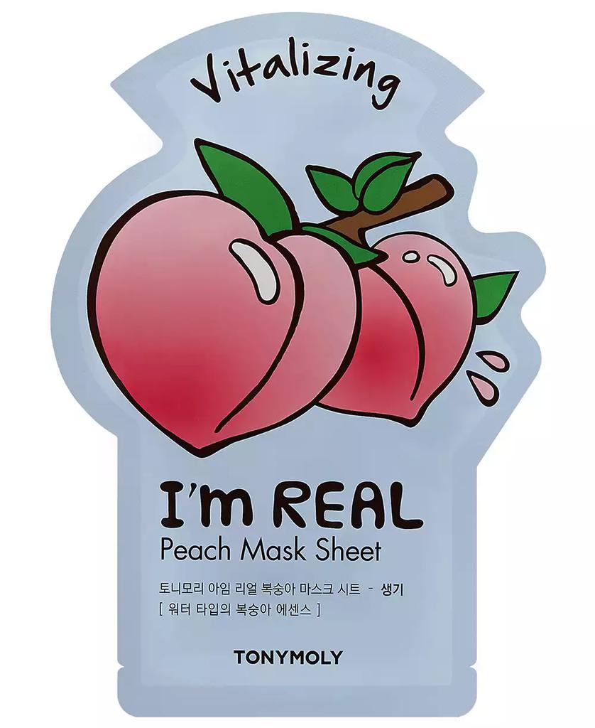 TONYMOLY I'm Real Peach Sheet Mask, 0.71-oz.