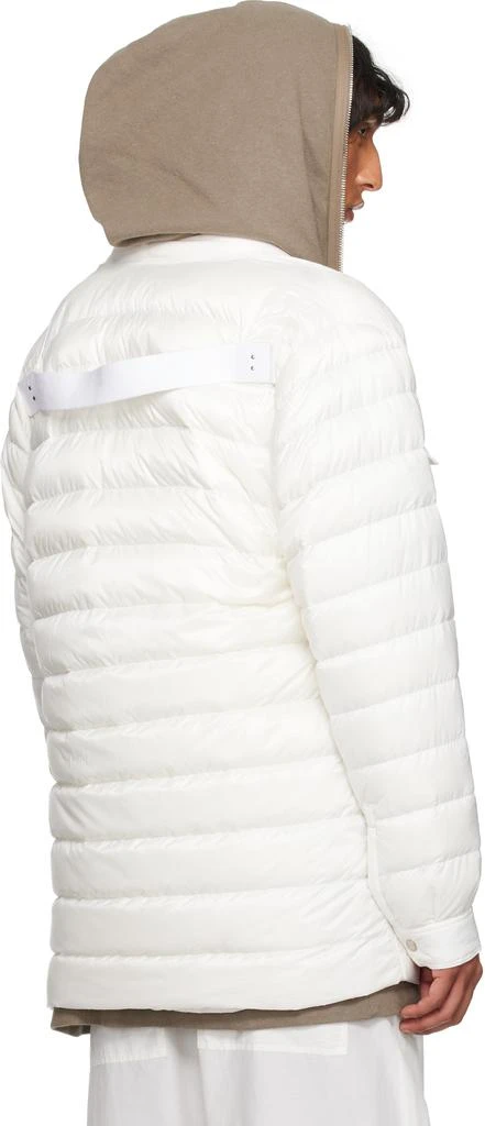 Rick Owens Moncler + Rick Owens Off-White Outershirt Jacket 3