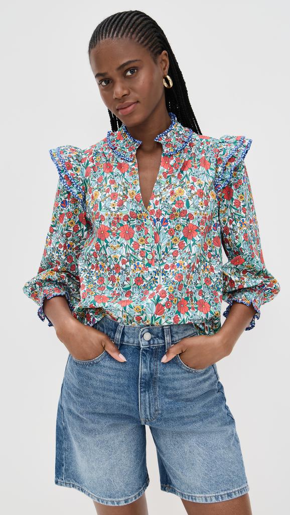 Shoshanna Bevil Top