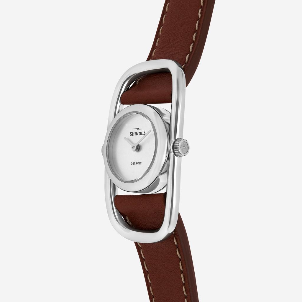 Shinola Shinola The Bike Lock Stainless Steel 20mm Women's Quartz Watch S0120226482