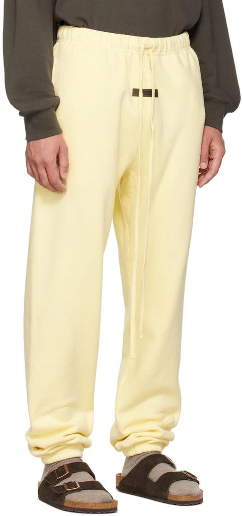 Fear of God ESSENTIALS Yellow Drawstring Lounge Pants 2