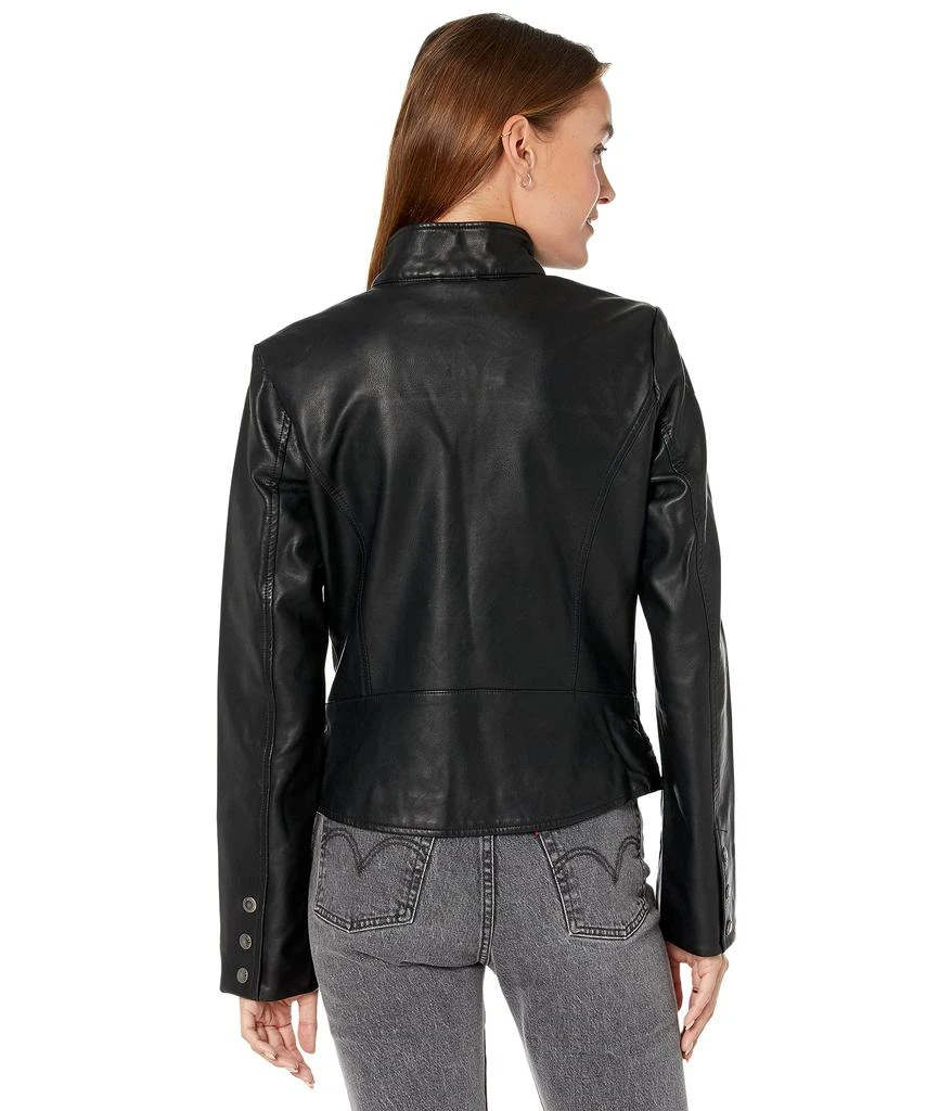 Levi's® Faux Leather Buckle Racer Jacket 2