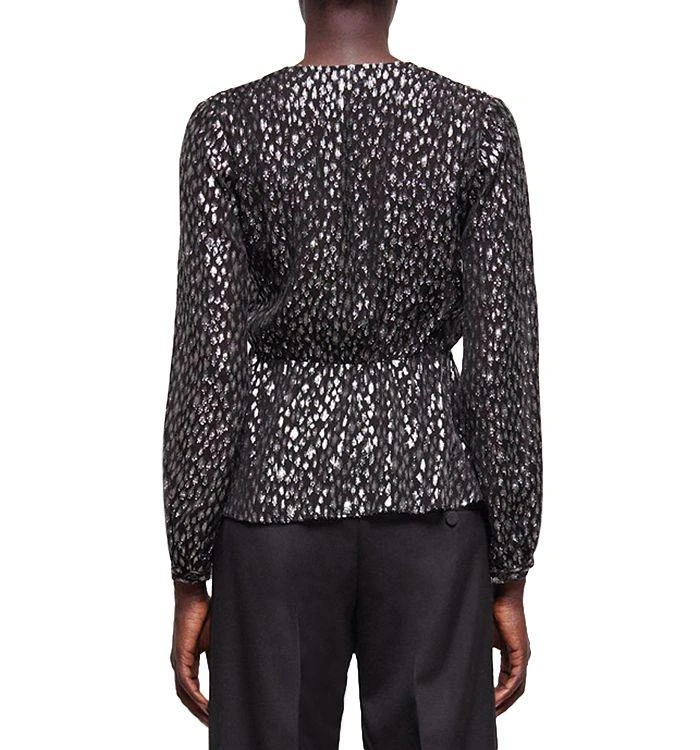 The Kooples Sparkling Leopard Print Blouse 2