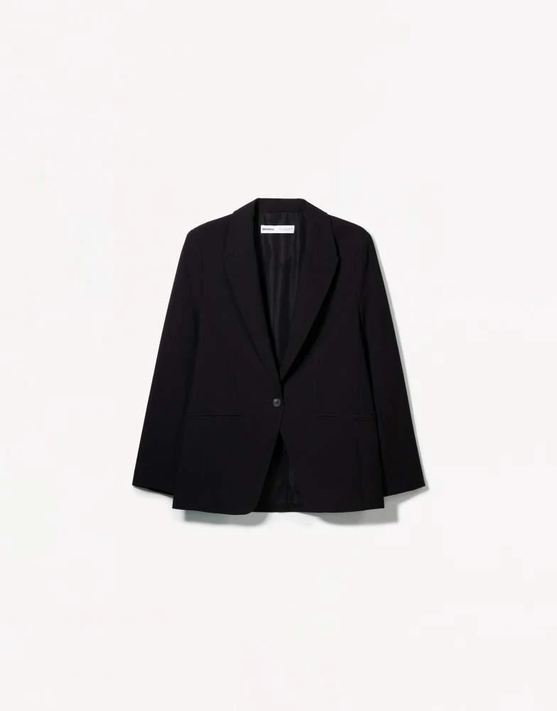 Bershka Bershka blazer in black 3