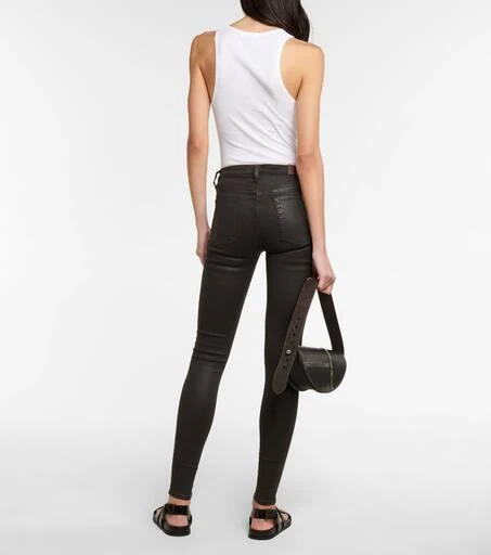 7 For All Mankind Slim Illusion mid-rise skinny jeans 3