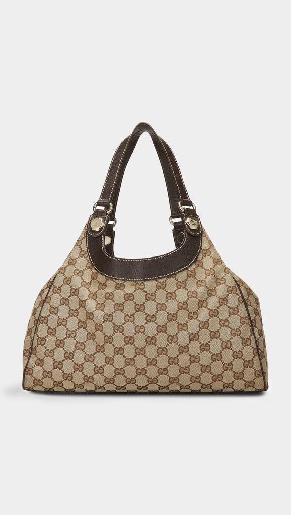 What Goes Around Comes Around Gucci Canvas Charmy Shoulder Bag