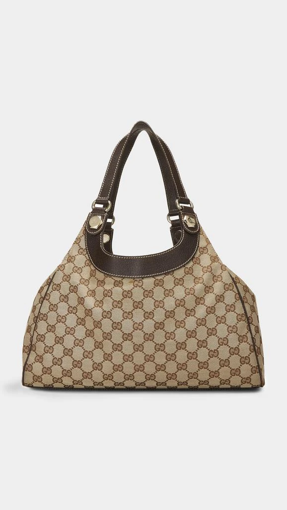 What Goes Around Comes Around Gucci Canvas Charmy Shoulder Bag 1