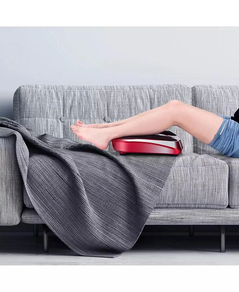SUGIFT Shiatsu Heated Electric Kneading Foot and Back Massager-Red 6