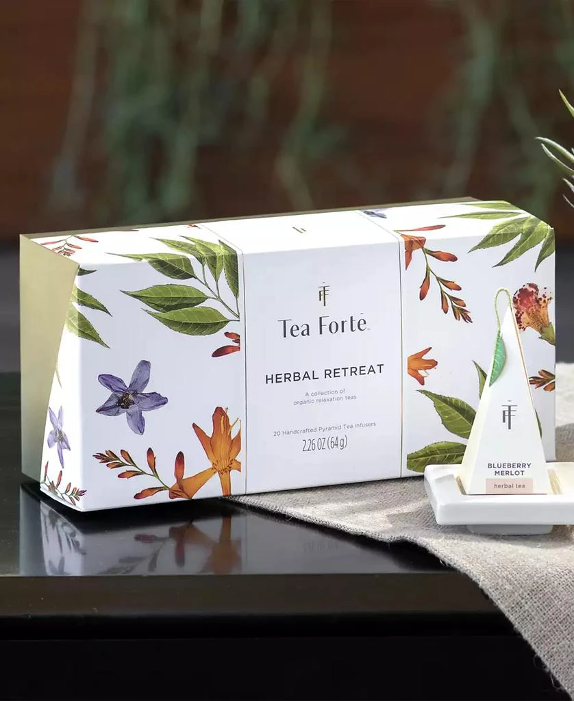 Tea Forte Herbal Escape Tea Set, 15 Piece 6