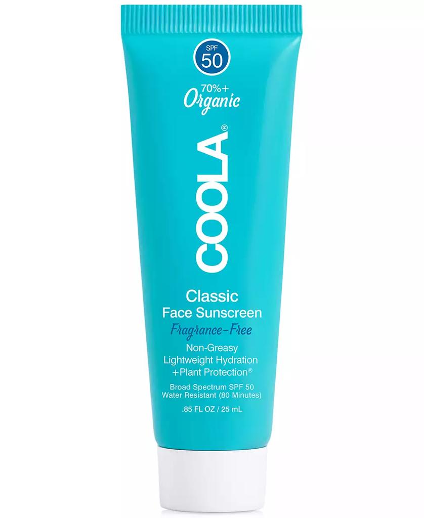 Coola Classic Face Sunscreen Lotion SPF 50, 0.85 oz.