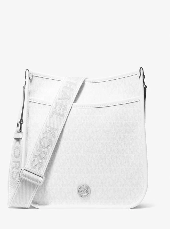 Michael Kors Luisa Large Signature Logo Messenger Bag 1