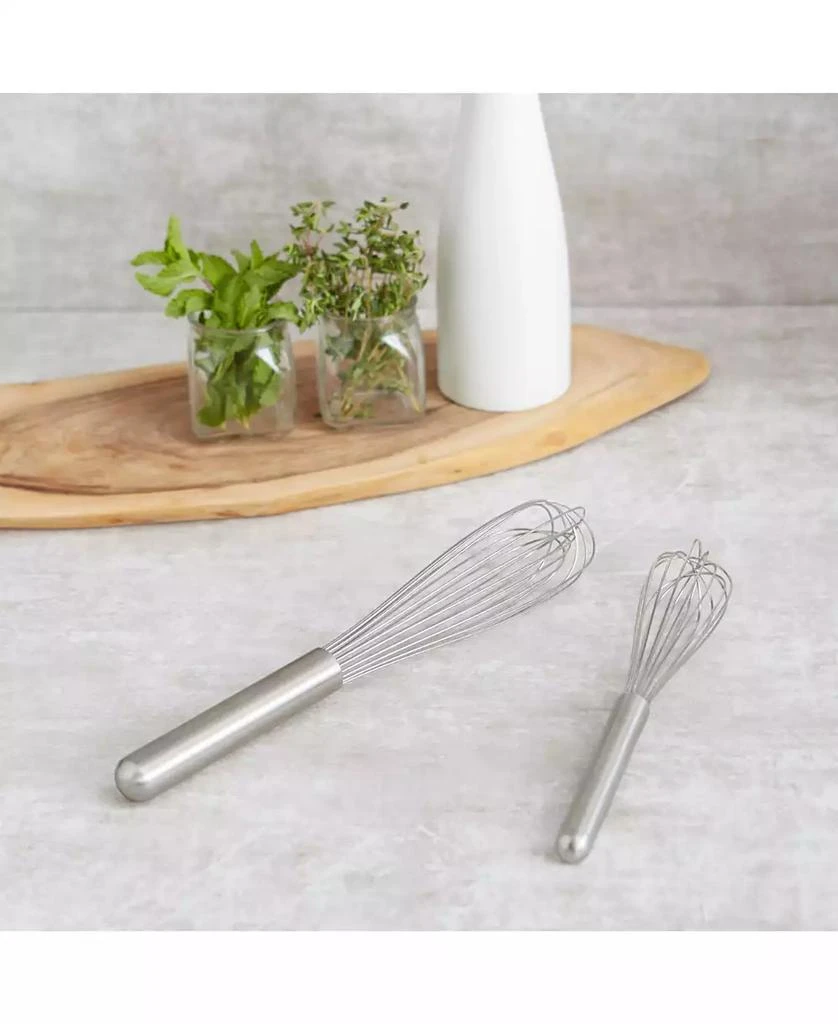 RSVP International Endurance 18/8 Stainless Steel 9" x 2" French Whisk 4