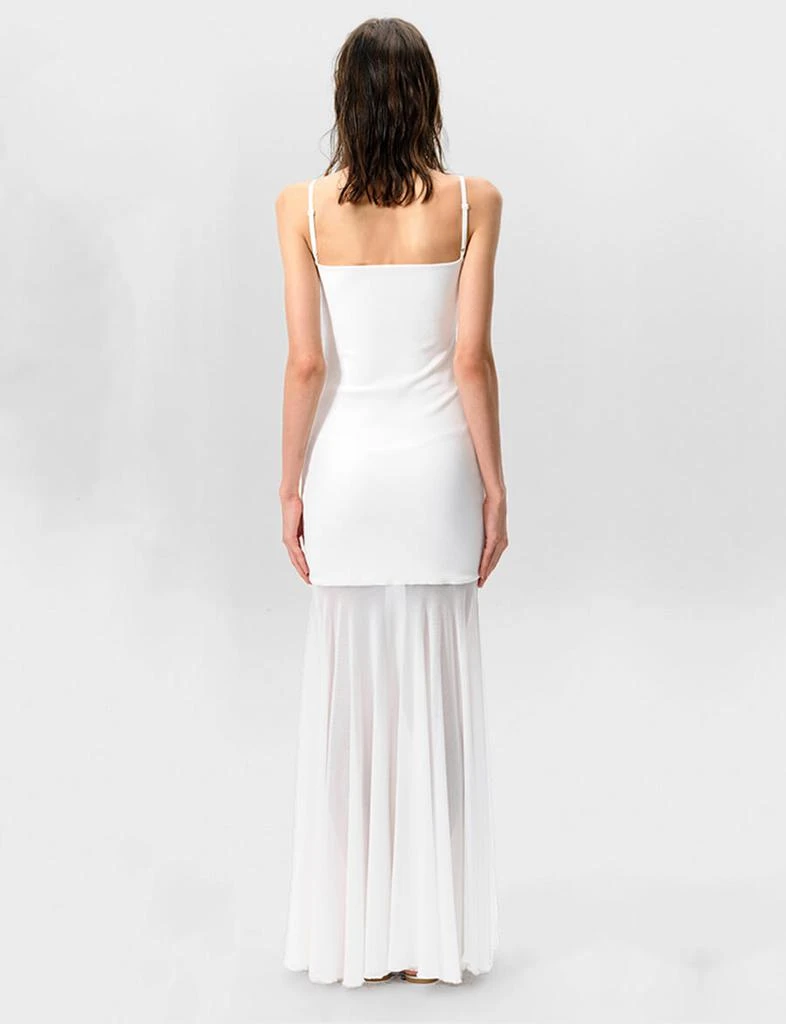 Pixie Market Romane Ribbed Sheer Dress-PREORDER 4