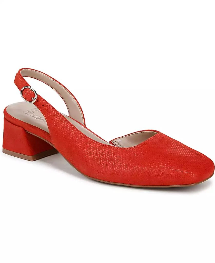 Naturalizer Women's Jayla Mid-Heel Square Toe Slingback Pumps 1